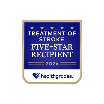 Healthgrades Treatment of Stroke 5 Star award #27