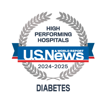 US News High Performing Diabetes award #5
