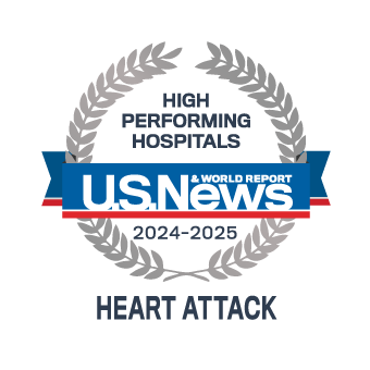 US News High Performing Heart Attack award #7