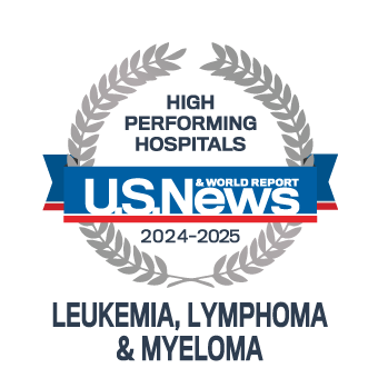 US News High Performing Leukemia Lymphoma Myeloma award #19