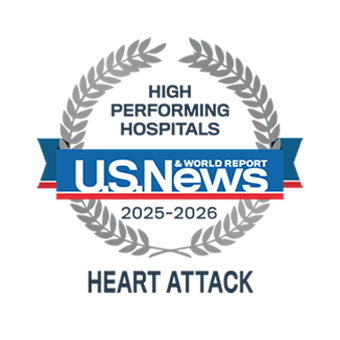 USNews Heart Attack 2025 award #11