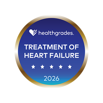 Healthgrades Treatment of Heart Failure 2026 award #30
